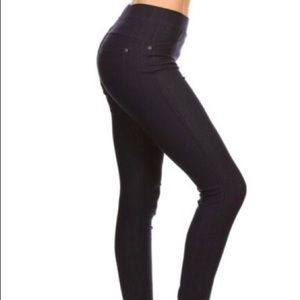 Denim Blue Jeggings Plus size 1X/2X or 2X/3X